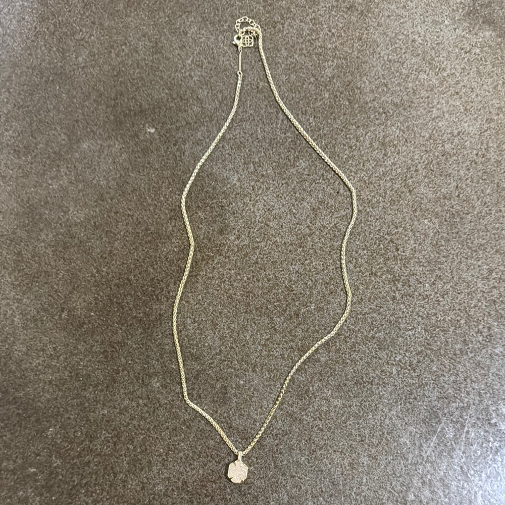 Kendra Scott Gold Minimalist Necklace